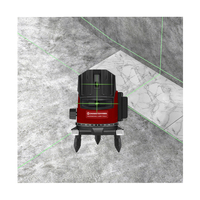 Niveau laser auto-nivelant vert haute précision LONN ZCLY003 avec précision de 2 mm/7 m, outil à 2/3/5 lignes, portée de 0 à 20 m
