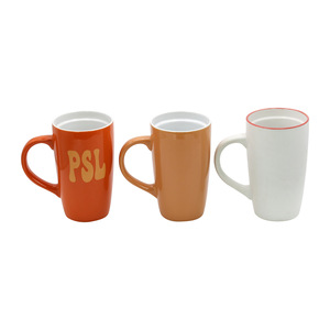 Tesla <b>Christmas</b> Ceramic <b>Mug</b> Red White Pattern Porcelain <b>Mugs</b> For Coffee Tea Holiday Gift - Product Image 4