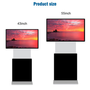 Pantalla Vertical Giratoria de 43, 49, 55 y 65 Pulgadas, Kiosco Publicitario LCD Giratorio para Interiores - Product Image 3