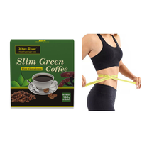 Café Vert Minceur Personnalisable : Poudre Instantanée Naturelle à Base de Plantes pour le Contrôle du Poids et le Café Ganoderma