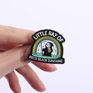 Épingle à revers avec citation amusante sur la Mort, le Trépasseur de âmes - Product Image 4
