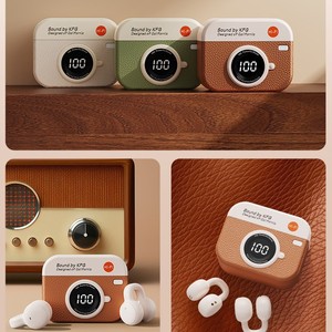 New TWS Tai nghe không dây Clip không dây mở tai earbuds Clip Tai nghe t Hiển thị kỹ thuật số cho chơi game nguồn - Product Image 3