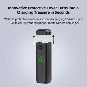 Poignée de <span class=keywords><strong>batterie</strong></span> pour DJI Osmo Pocket 3, base de <span class=keywords><strong>batterie</strong></span> <span class=keywords><strong>externe</strong></span>, <span class=keywords><strong>batterie</strong></span> <span class=keywords><strong>externe</strong></span> Pocket 3, poignée de charge - Product Image 1