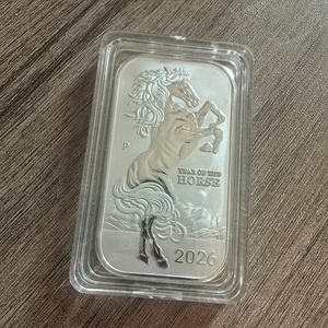 Barra de Plata Acrílica No Magnética Popular para Empaque, 1 Onza Troya, Barra de Cobre de 1 Oz, Barras de Plata para Colección o Regalo - Product Image 3