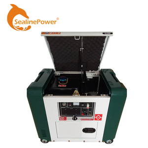 Générateur diesel silencieux 4Kw refroidi par air à bas <span class=keywords><strong>prix</strong></span> <span class=keywords><strong>Alternateur</strong></span> de groupe électrogène 4kva avec panneau numérique ATS - Product Image 3