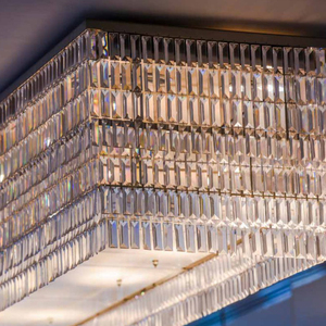 Hermosa antiguo diseño personalizado boda hotel Vela k9 lámparas de araña de cristal iluminación - Product Image 6