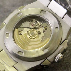 2025 Hot-Selling High-End Luxury <b>Men's</b> Mechanical <b>Watch</b> with Steel Strap, Green Dial, Date Display, Classic Mechanical <b>Watch</b> - Product Image 4