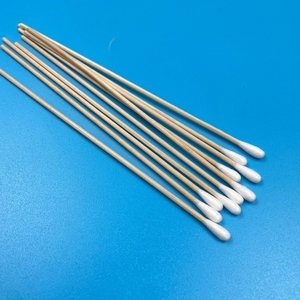 6 "ứng dụng y tế Bông Chồi gỗ trục gạc 4.5mm chiều rộng bông nghiêng cao su miễn phí Bộ sưu tập tăm bông - Product Image 4