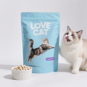 Bolsa <span class=keywords><strong>de</strong></span> Embalaje para Golosinas para Mascotas, Alta Barrera, Resistente al Aceite, a la Humedad y a los Rayos UV, con Cierre para Alimentos <span class=keywords><strong>de</strong></span> Perros y Gatos - Product Image 1