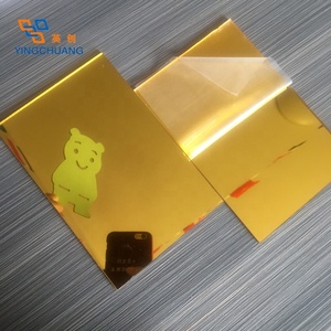 Một cách 122x244cm vàng bạc Gương 1/2mm tấm Acrylic cho trang trí đám cưới - Product Image 3