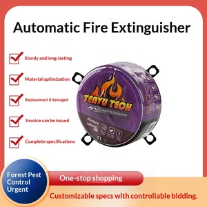 Dispositif d'extinction d'incendie entièrement automatique Tianyu Fire Extinguishing Treasure pour automobiles et armoires électriques 0,8 kg Guangdong - Product Image 2