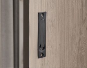 Stainless steel tatami floor with concealed platform <b>cover</b>, drawer cabinet door handle, and built-in hardware handle - Product Image 5