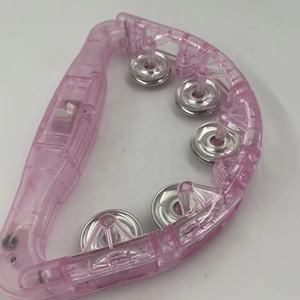 Logo personnalisé <span class=keywords><strong>tambourin</strong></span> lumineux musical clignotant en plastique LED KTV secoueur de main Instrument de percussion - Product Image 4
