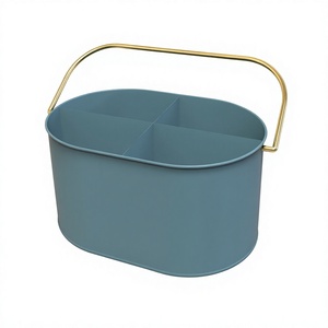 Premium Customized Iron Caddy <b>Storage</b> Holder with Multi Section Layout <b>for</b> Kitchen Organization - Product Image 1