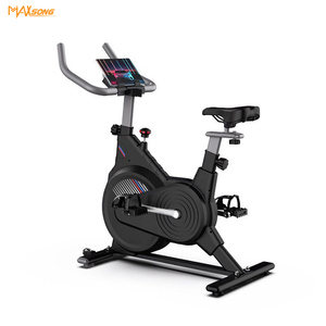 Bicicleta estática magnética comercial <span class=keywords><strong>con</strong></span> monitor de frecuencia cardíaca-Bicicleta de <span class=keywords><strong>spinning</strong></span> para interiores <span class=keywords><strong>con</strong></span> capacidad de 150KG, Ciclo de fitness para el hogar/gimnasio - Product Image 3