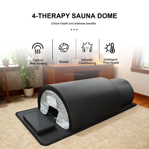 Dôme <span class=keywords><strong>de</strong></span> sauna infrarouge lointain Fitkang 180 pièces Germanium 144 pièces Pierres <span class=keywords><strong>de</strong></span> Jade, Capsule <span class=keywords><strong>de</strong></span> <span class=keywords><strong>spa</strong></span> en cuir PU pour la thérapie thermique et le <span class=keywords><strong>bien</strong></span>-<span class=keywords><strong>être</strong></span> corporel - Product Image 2