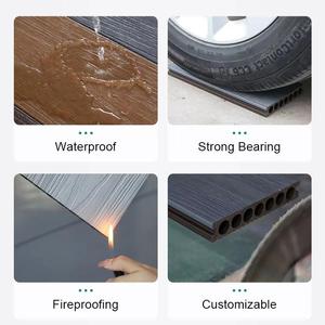 SHENGCHENG Échantillon Gratuit Planche de Terrasse WPC Antidérapante en Composite Bois-Plastique Revêtement Extérieur Ingénierie - Product Image 5