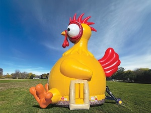 Rubber Duckie Bounce House Combo with Wet and Dry <strong>Slide</strong> - Product Image 6