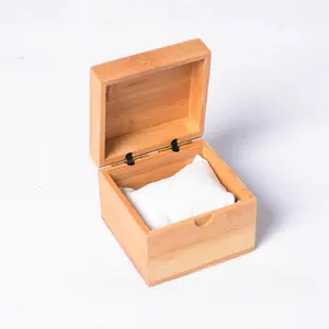 Custom Single Wood Watch Bracelet Box Bamboo Watch Gift Packaging Cases