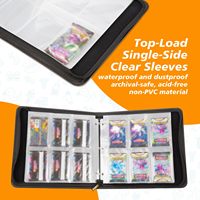 Contient 60 paquets de cartes scellés Album pour TCG Premium Display Collection 6 pochettes Booster Pack Storage Binder