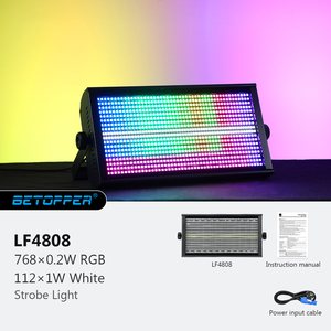 Betopper Lớn Gáo Lf4808 200W LED Ma Trận Hiệu ứng Nhấp Nháy Ánh Sáng Rửa Chuyển Động Ba Trong Một Pixing Bản Đồ Rgbw LED Ma Trận - Product Image 6