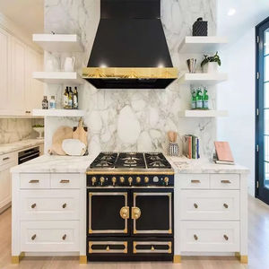 Dalles de marbre blanc Calacatta naturel de haute qualité italien polies pour plans de travail, îlots et meubles-lavabos - Product Image 4