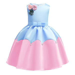 Vestido de Princesa de Moda de la Mejor Calidad al por Mayor para Niñas, Vestido de Fiesta de Cumpleaños para Niñas - Product Image 5