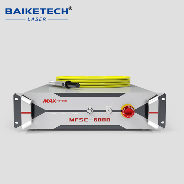 High Quality MAX MFSC-6000 6000W Single Mode CW Fiber Laser Source Power Laser Generator for Laser Welding Cutting Machine