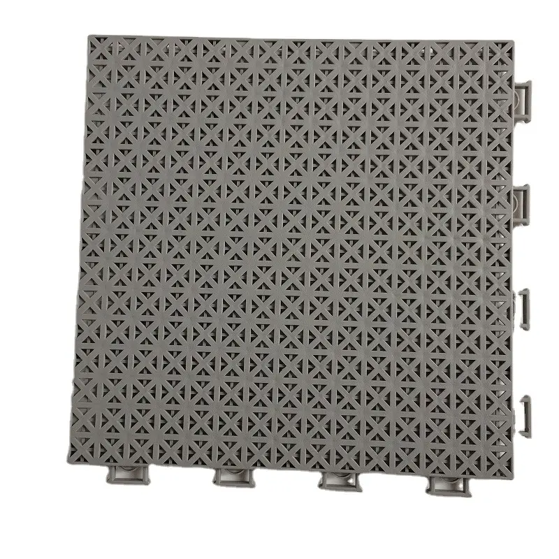 building indoor sport pp interlocking tile for outdoor badminton court carpet mat playground flooring surface