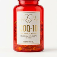 Capsules de Coenzyme Q10 de Haute Qualité OEM/ODM, Complément Alimentaire pour la Santé Cardiaque des Adultes, Améliore l'Immunité