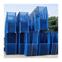 En gros, rayonnages à palettes en acier bleu pour entrepôts frigorifiques, rayonnages de stockage pour entrepôts frigorifiques de grande envergure, rayonnages de circulation pour entrepôts de la chaîne du froid alimentaire