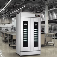 Chambre de Fermentation Électrique et à Gaz Commerciale pour Pain, Four de Fermentation Haute Productivité, Capacité 65kg, Nouveau Modèle 2020