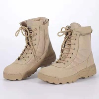 Double Safe RTS – bottes de Jungle tactiques noires pour hommes, bottes d'entraînement en plein air à la mode
