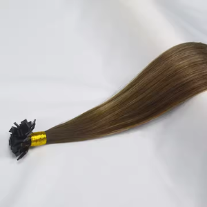 613 Blonde 12A Extensions de cheveux vierges européennes Style droit pointe plate pointe carrée cheveux point culminant pour les femmes blanches - Product Image 3