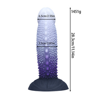 Dildo Monstruoso XXL de Silicona con Forma de Animal de Fantasía, con Ventosa, Juguete Sexual para Mujeres, Realista, Suave, Flexible, Grande, Nuevo - Product Image 6