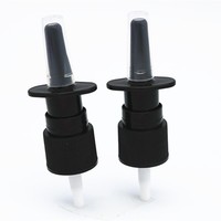 Brume 15ml Ambre Vide Saline Pompe Nasale Vaporisateur 10ml 30ml Pour Sinus Couvercles Bouchons et fermetures
