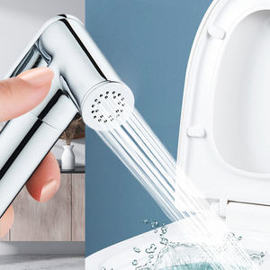Ensemble de pulvérisateur de bidet chaud et froid de haute qualité <span class=keywords><strong>Kit</strong></span> de douche de toilette de salle de bain avec mitigeur et tuyau en laiton massif - Product Image 5