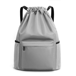 Sac à dos à cordon double épaule avec séparation humide/sec, imperméable, pour l'entraînement en extérieur et la salle de sport - Product Image 5