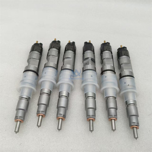 อะไหล่เครื่องจักรก่อสร้าง หัวฉีดคอมมอนเรล 0445120231 สำหรับรถขุด PC200-8 PC220-8 หัวฉีด 0445120231 - Product Image 1