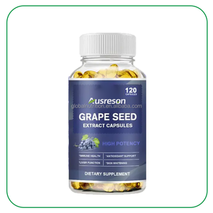 Ausreson Oem Druivenpitolie Extract <span class=keywords><strong>Softgel</strong></span> Capsule 500Mg Antioxidant Supplement Opc Druivenpitolie Softgels Capsules - Product Image 3