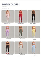 Ensemble de shorts de sport taille haute respirants et unis pour femmes, effet push-up amincissant, avec soutien-gorge de sport intégré, idéal pour le yoga
