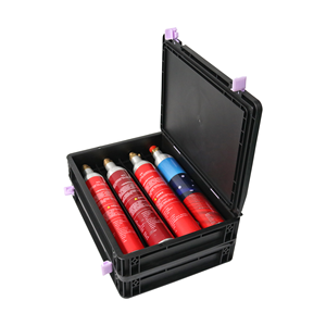 Boîte <span class=keywords><strong>de</strong></span> rangement pour bouteilles <span class=keywords><strong>de</strong></span> CO2 en <span class=keywords><strong>plastique</strong></span> <span class=keywords><strong>avec</strong></span> <span class=keywords><strong>couvercle</strong></span>, étui <span class=keywords><strong>de</strong></span> <span class=keywords><strong>transport</strong></span> protecteur pour bouteilles <span class=keywords><strong>de</strong></span> CO2 <span class=keywords><strong>de</strong></span> machine à soda, <span class=keywords><strong>transport</strong></span> logistique personnalisé - Product Image 3