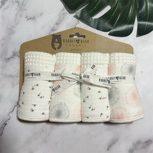 Serviette <span class=keywords><strong>de</strong></span> lavage <span class=keywords><strong>de</strong></span> visage en jacquard carré en <span class=keywords><strong>coton</strong></span> <span class=keywords><strong>pour</strong></span> nouveau-né 100% gaze confortable et chaude <span class=keywords><strong>pour</strong></span> un usage domestique <span class=keywords><strong>pour</strong></span> les enfants - Product Image 2