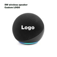 Altavoz Bluetooth Inalámbrico Portátil con Reproductor de Música USB, Radio FM y Luz LED RGB con Logotipo Personalizado