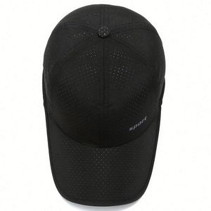 Summer Thin Drying Outdoor Travel Fishing Sun Hat Athletic Adjustable Baseball Cap Quick Dry Uv Protection - Product Image 3