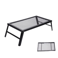 Table de camping pliante portable YAMA, design moderne en fer, résistante à la chaleur, mobilier d'extérieur durable, cuisine, ferme
