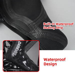 Darevie - <span class=keywords><strong>Cubrezapatillas</strong></span> de <span class=keywords><strong>Ciclismo</strong></span> de Neopreno Impermeables para Invierno, <span class=keywords><strong>Cubrezapatillas</strong></span> Térmicos y Cortavientos para Bicicleta de <span class=keywords><strong>Montaña</strong></span> y Carretera - Product Image 3