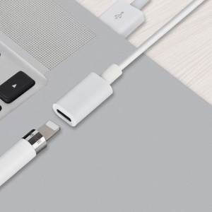 CE FCC Factory 1M Extension Extend Charging Cable Adapter Connector pour <span class=keywords><strong>Apple</strong></span> <span class=keywords><strong>Pencil</strong></span> 1st Stylus Charger pour iPad iPencil 1st - Product Image 4