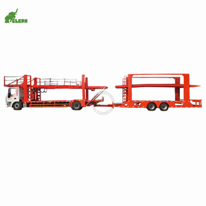Remorques doubles robustes pour voitures, à double essieu, pour le transport de véhicules commerciaux - Product Image 4