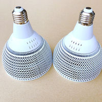 Lampe COB Led PAR38, PAR30, PAR20, 20W, E27, Spot lumineux, lumière blanche chaude/froide, COB